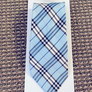 Authentic, Men’s Burberry Nova Check Plaid Tie